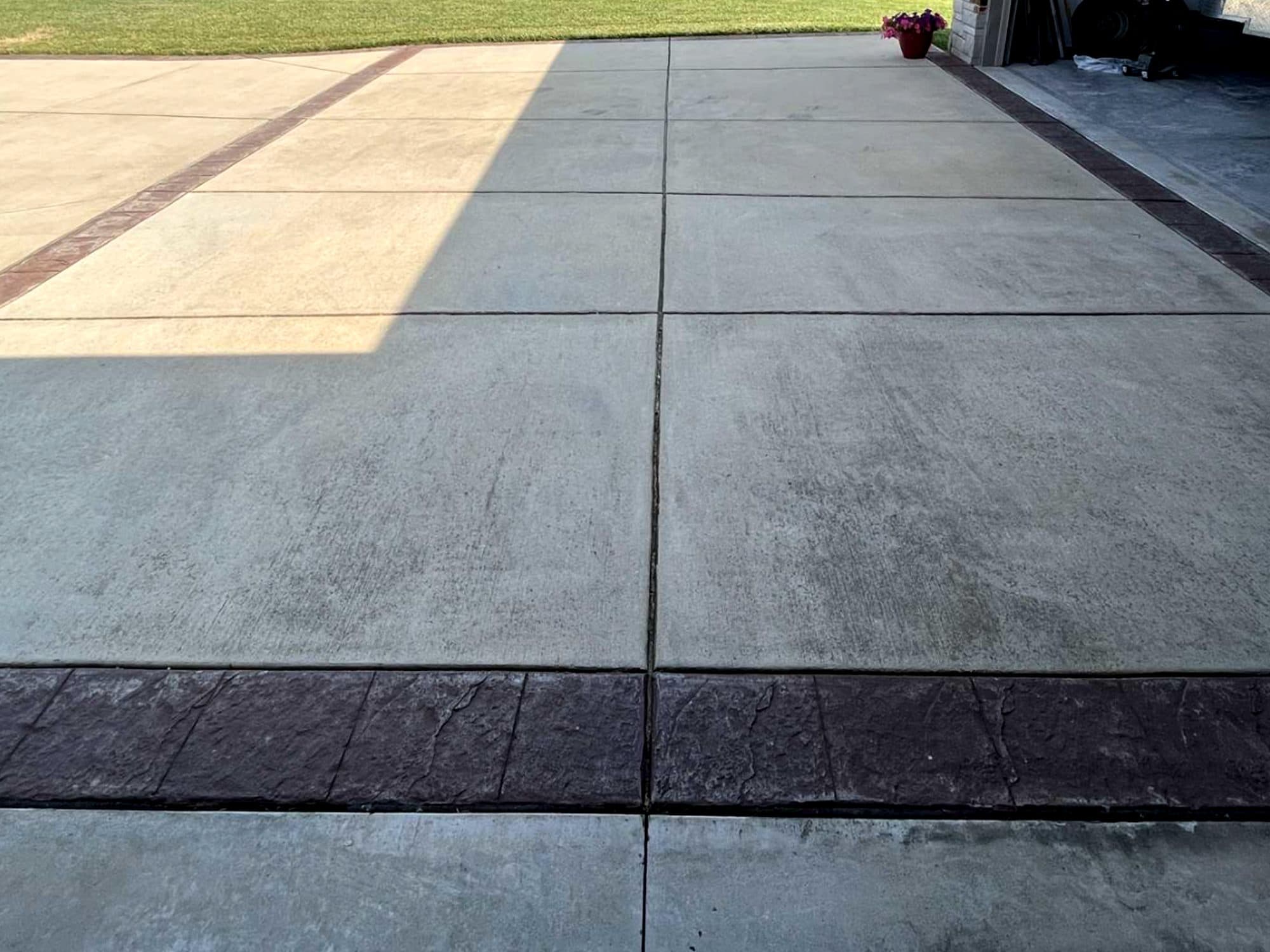 Driveway Cleaning before cleaning