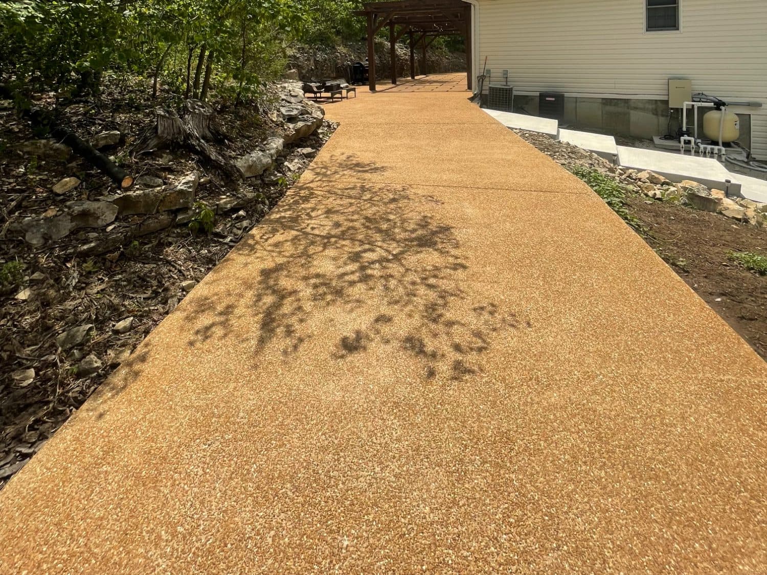 Driveway Cleaning after cleaning